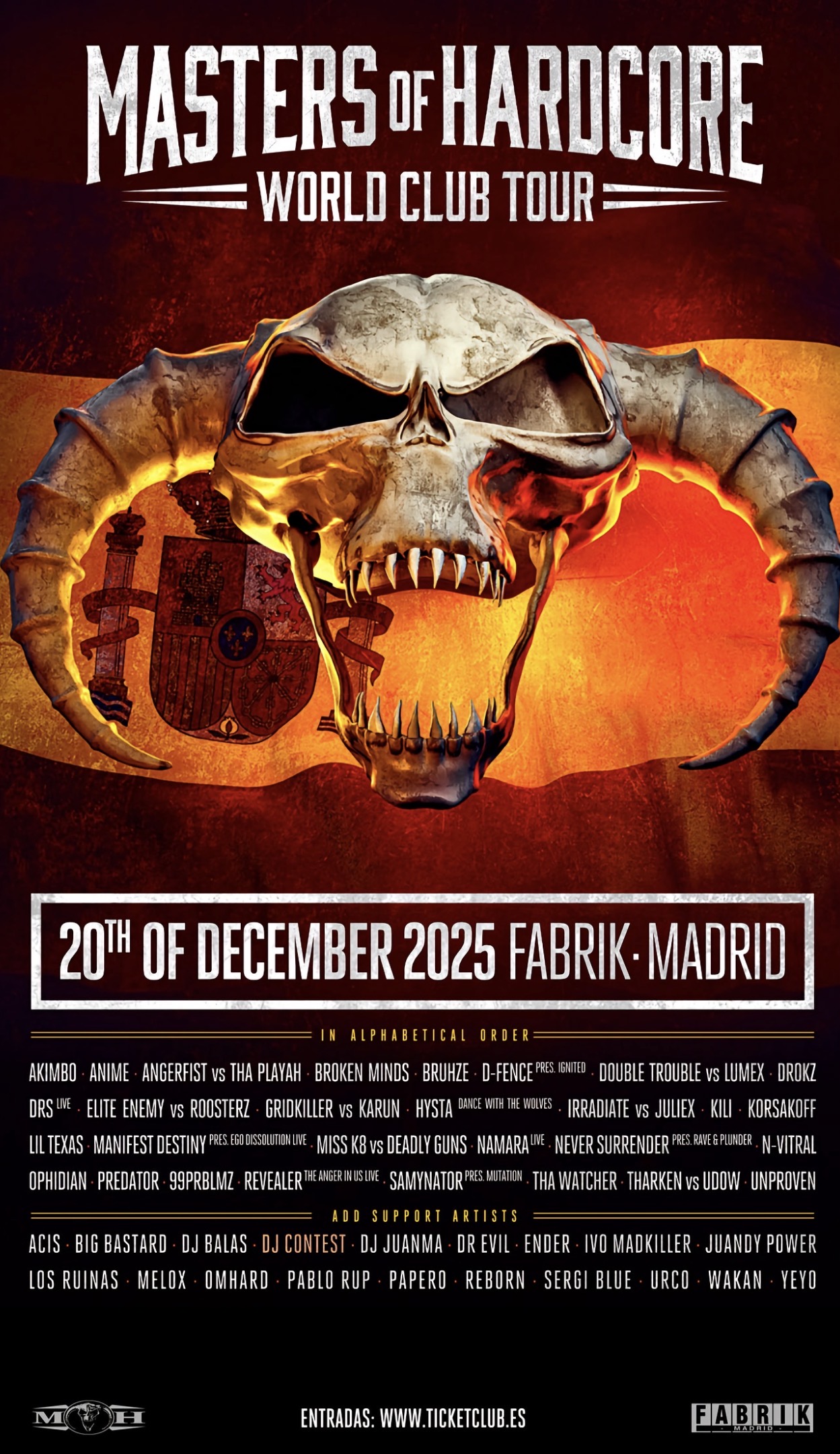 MOH Spain 2025 - Cartel